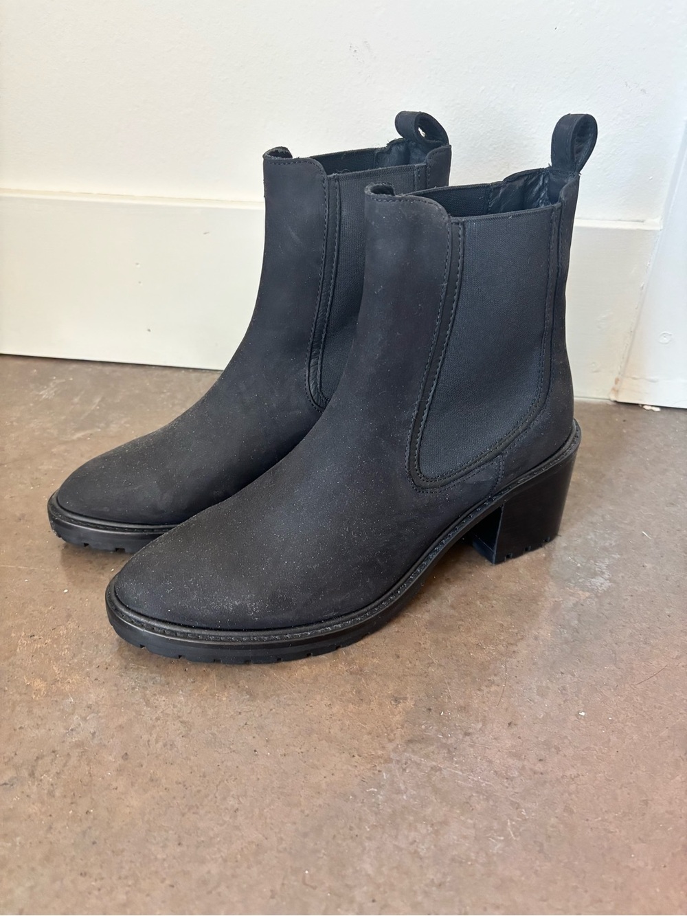 Thursday Boot Company Black Chelsea Heeled Ankle Boots